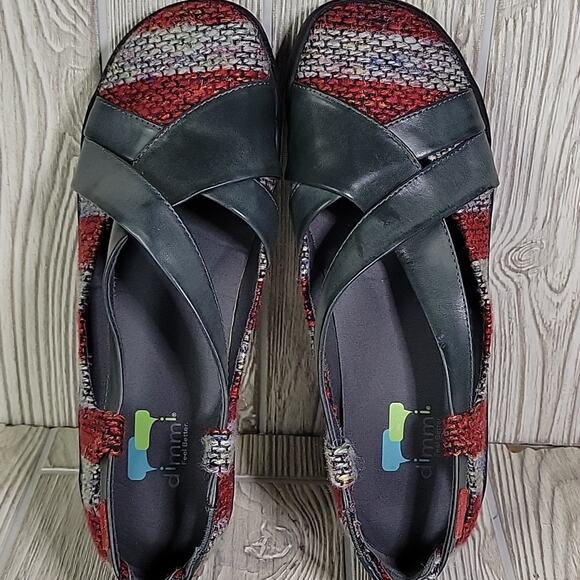 Dimmi Adventure Red Charcoal Cinnamon Shoes Womens Size 7.5 New In Box - Picture 7 of 14